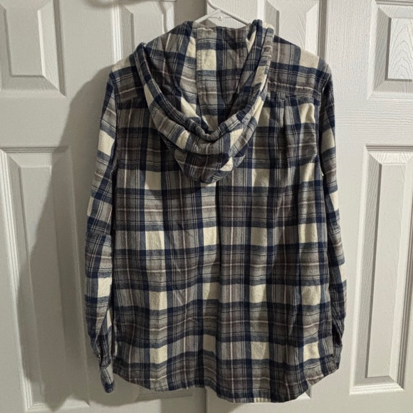L.L. Bean Hooded Flannel - Picture 3 of 7